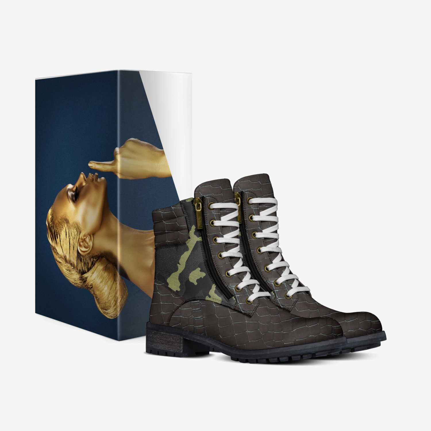 Alexanders custom made in Italy shoes by Darius Alexander | Box view