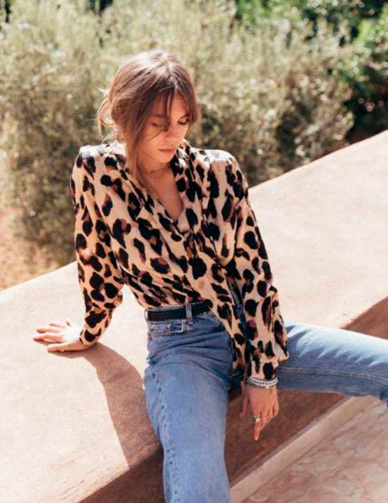 CHESTER LEOPARD SHIRT- NEVER FULLY DRESSED